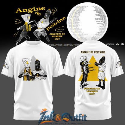 Angine de Poitrine Concert 2027 T Shirt
