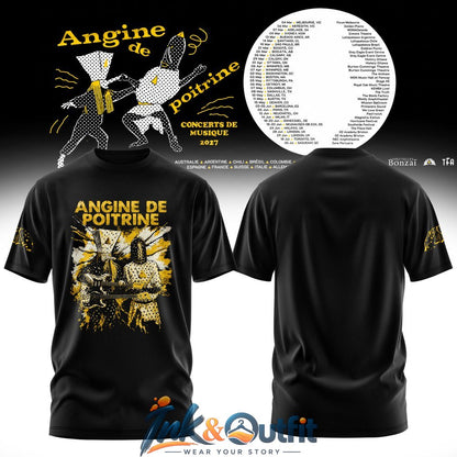 Angine de Poitrine Concert 2027 T Shirt