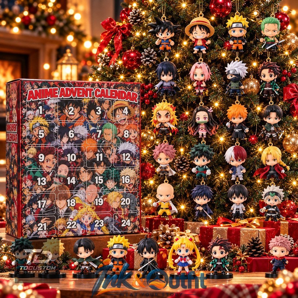 Anime Character Christmas Advent Calendar 2026