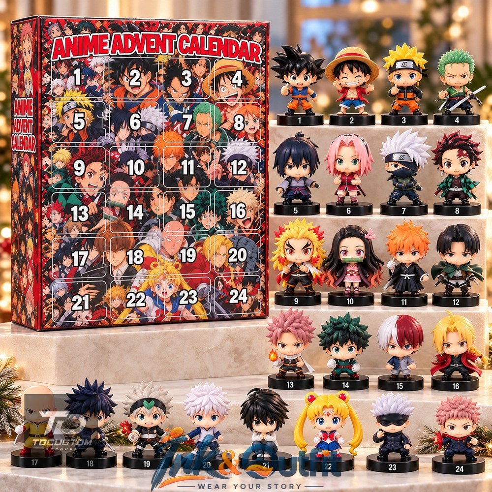 Anime Character Christmas Advent Calendar 2026