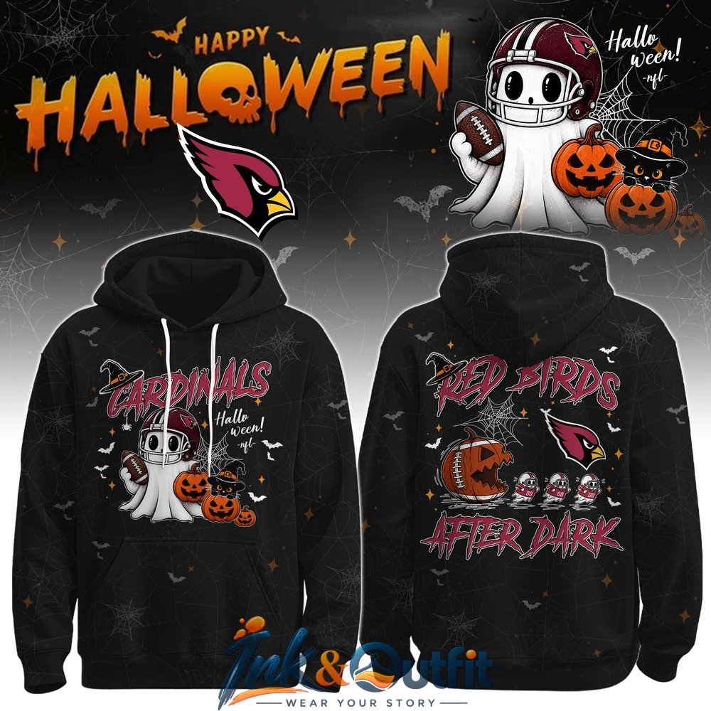 Arizona Cardinals Happy Halloween 2026 Hoodie