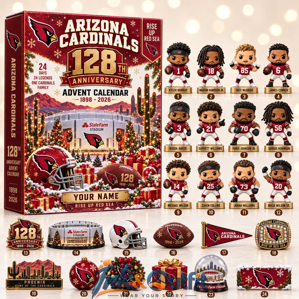 Arizona Cardinals x 128th Anniversary Advent Calendar 2026