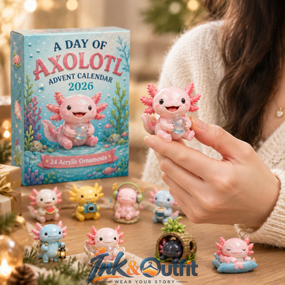 Axolotl Advent Calendar Calendar