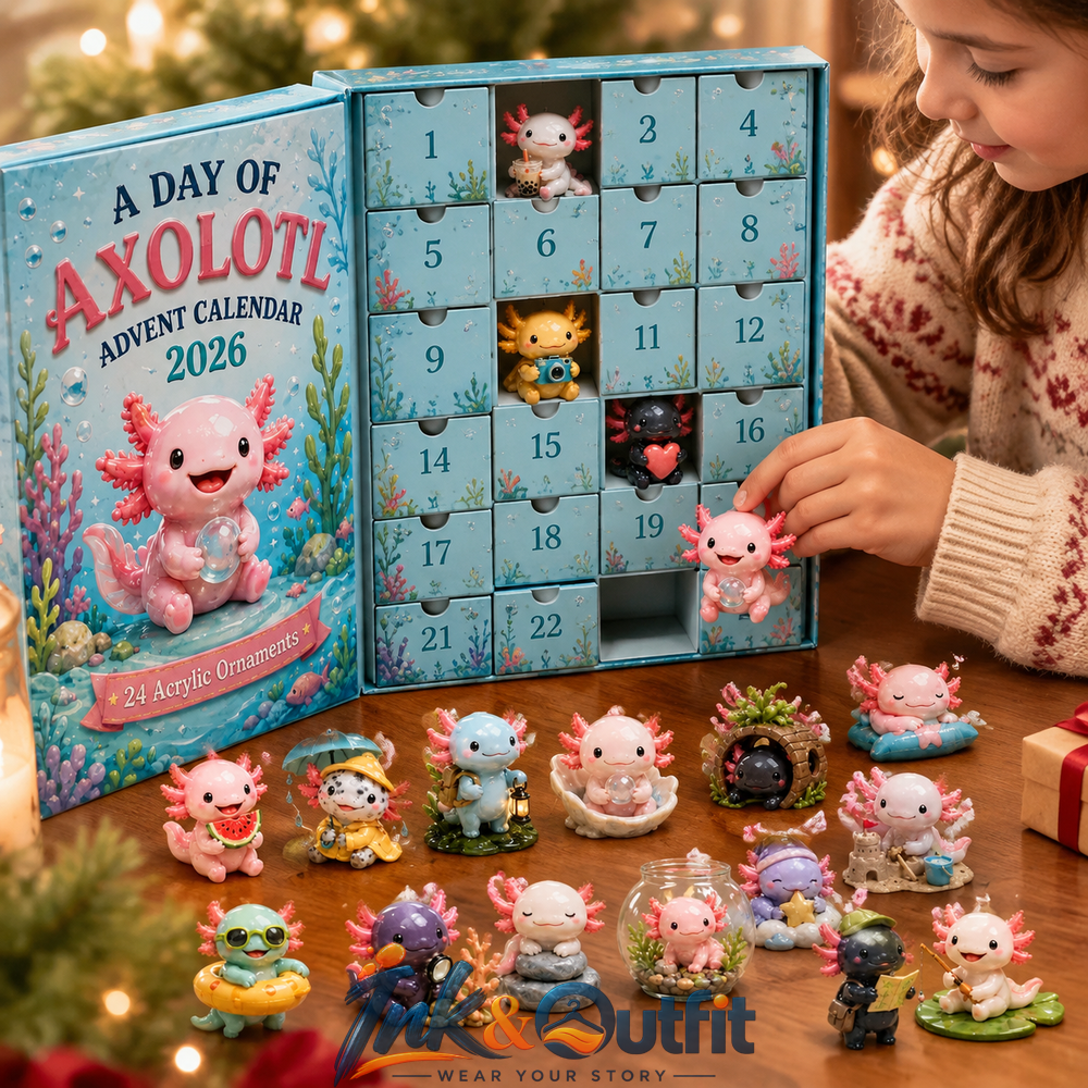 Axolotl Advent Calendar Calendar