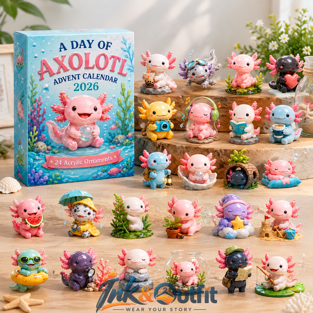 Axolotl Advent Calendar Calendar
