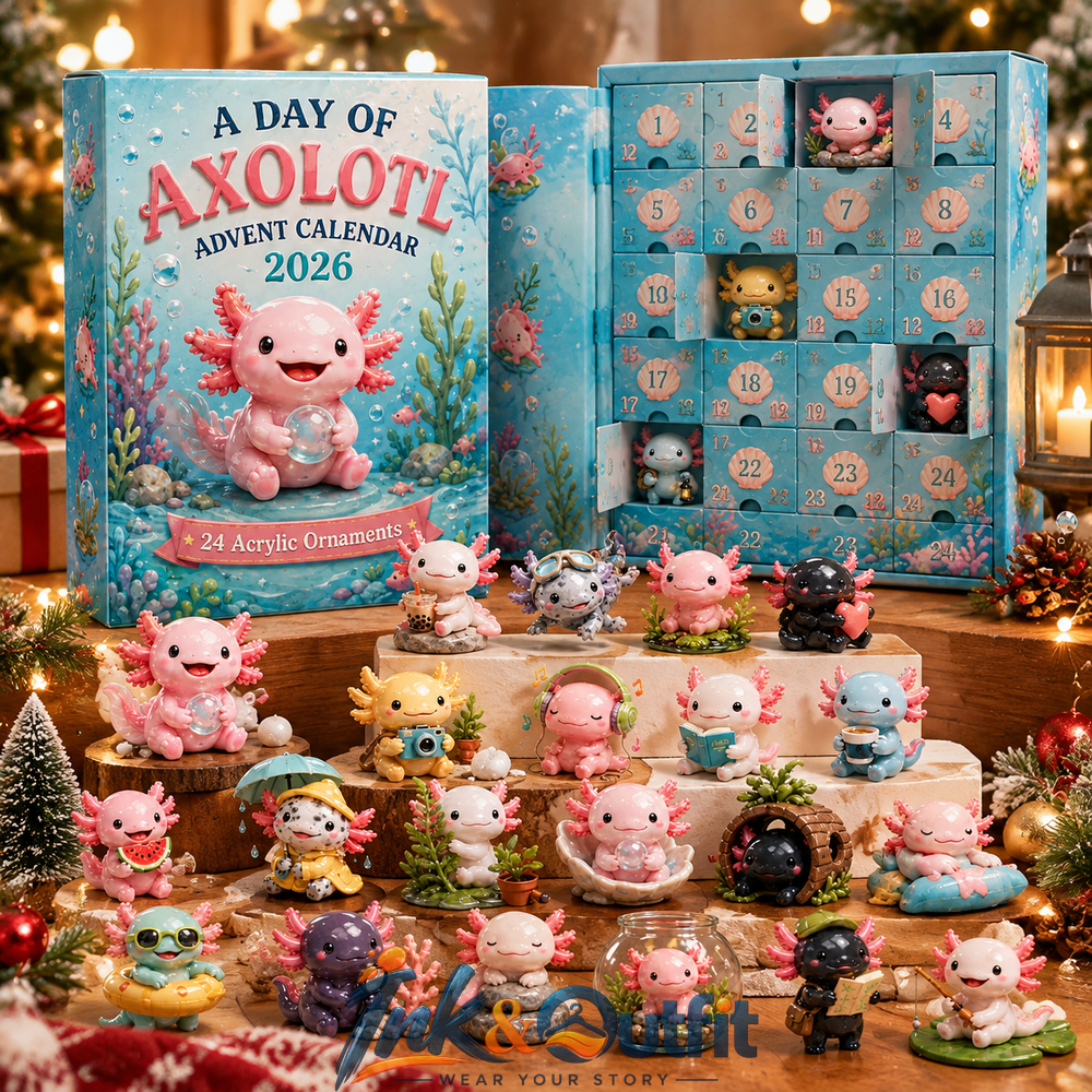 Axolotl Advent Calendar Calendar