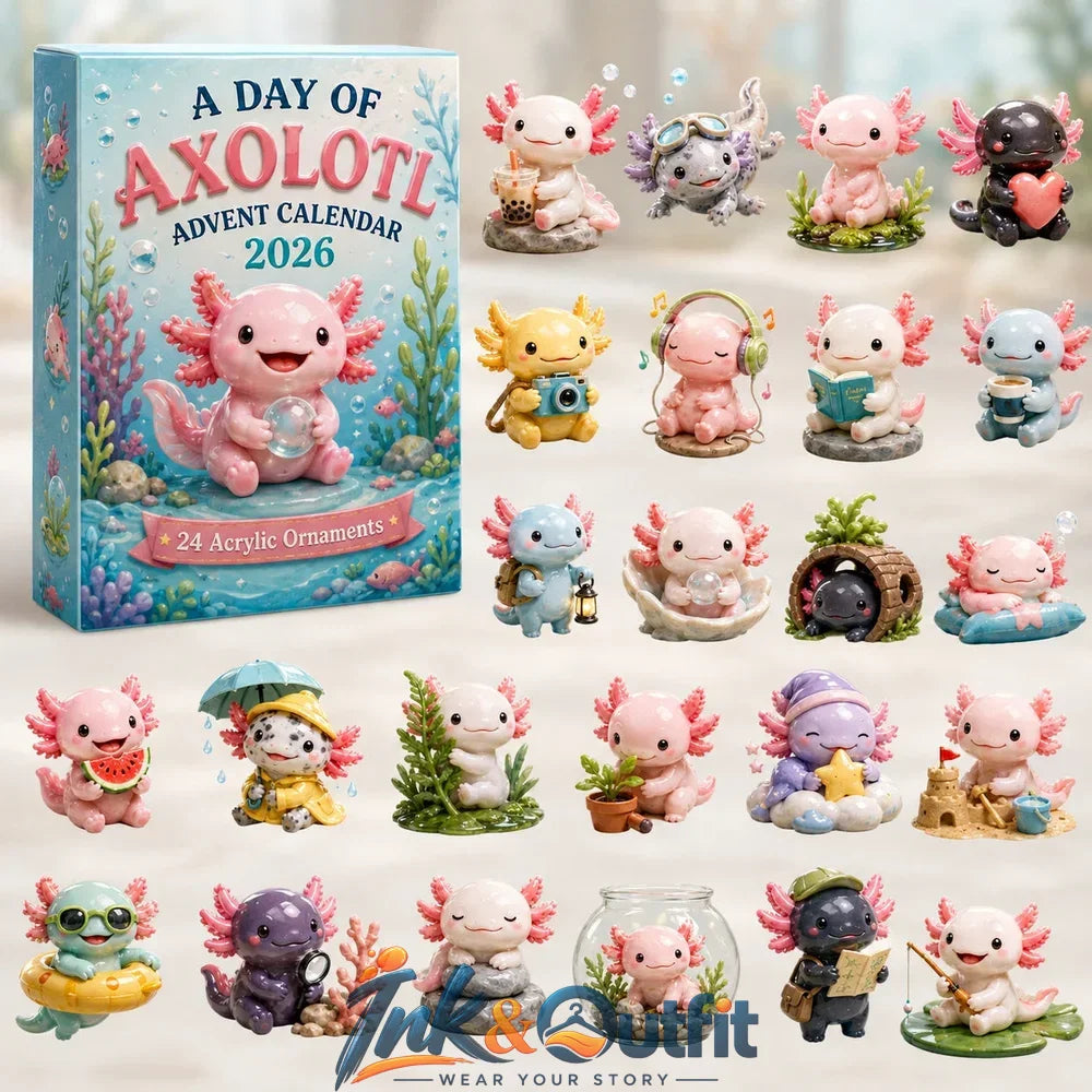 Axolotl Advent Calendar Calendar