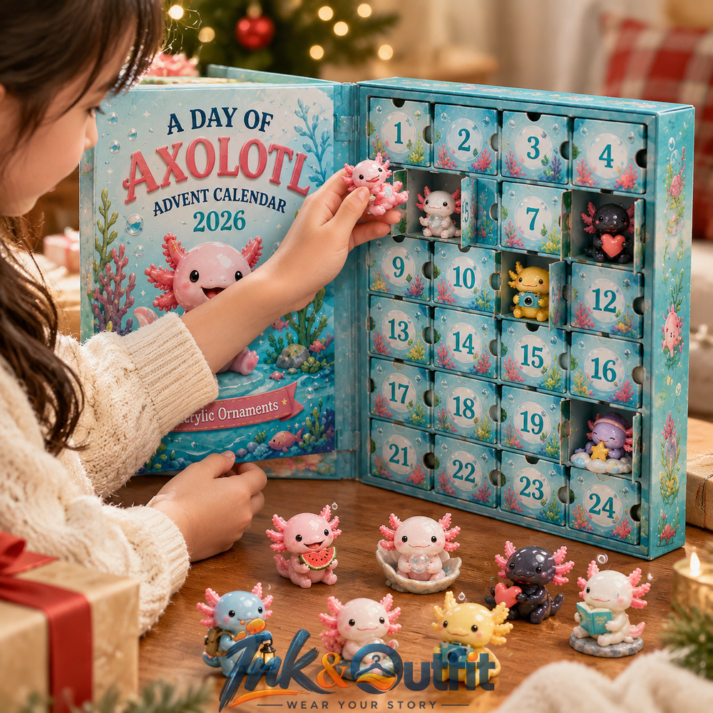 Axolotl Advent Calendar Calendar