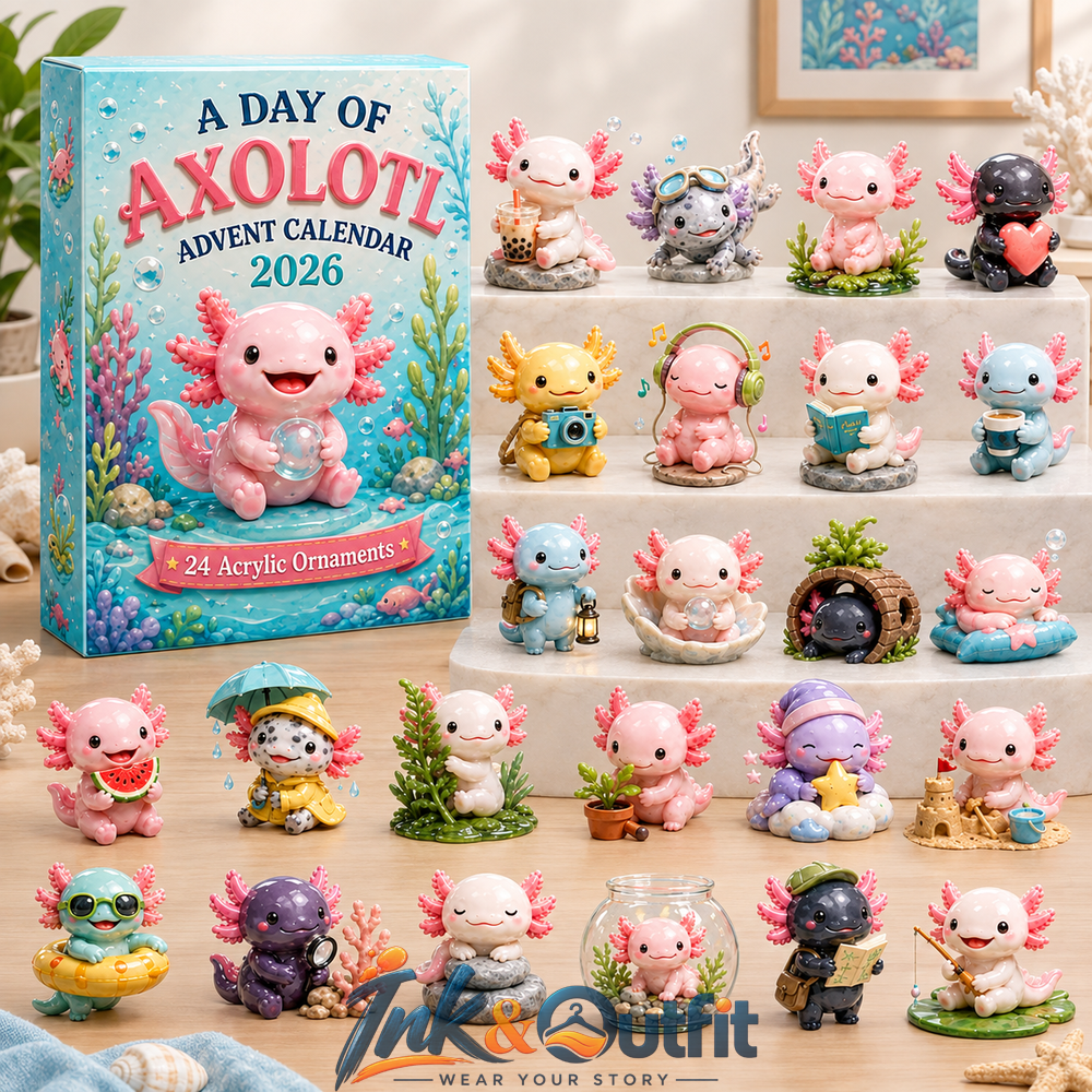 Axolotl Advent Calendar Calendar