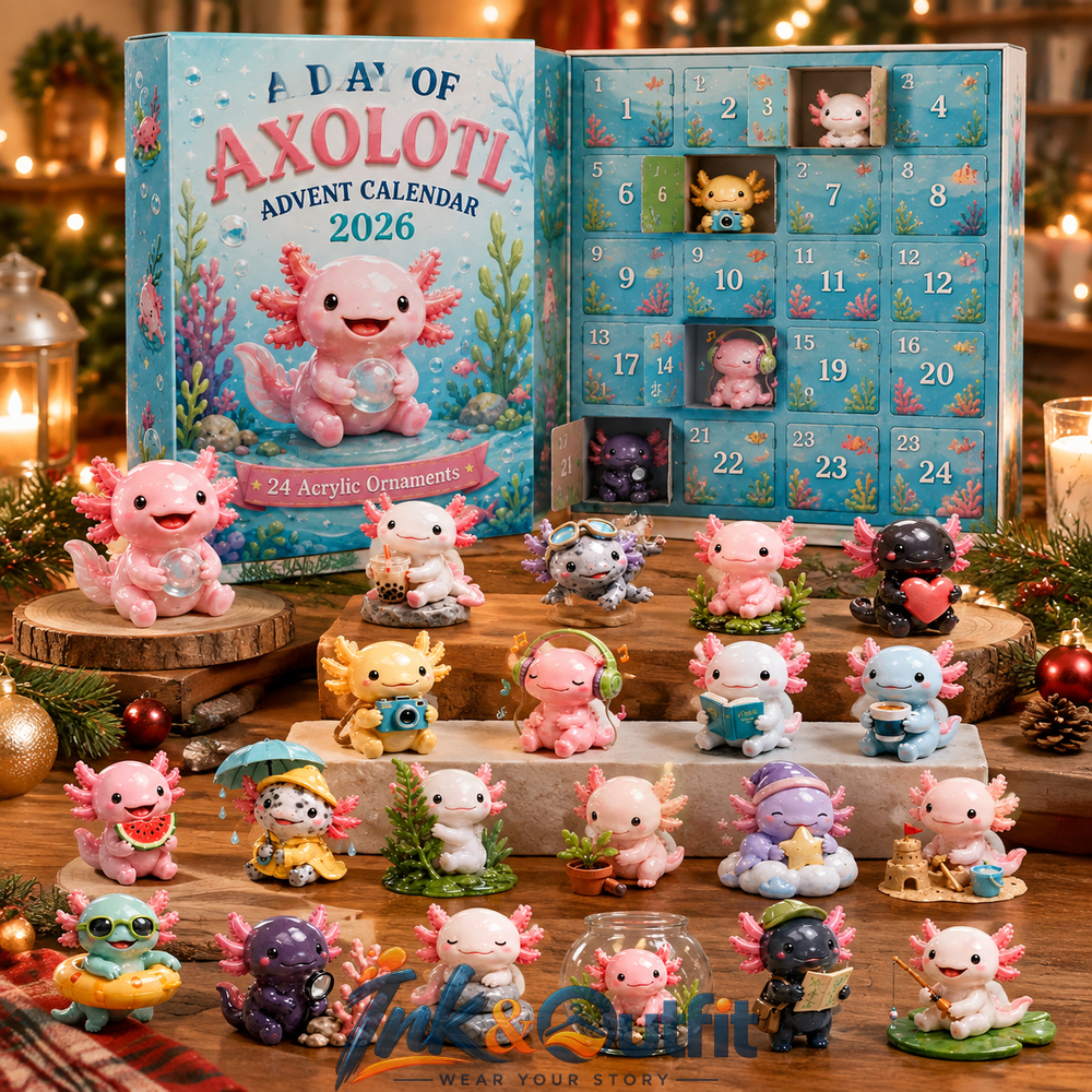 Axolotl Advent Calendar Calendar