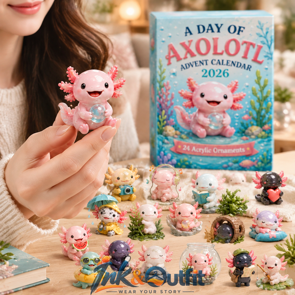 Axolotl Advent Calendar Calendar