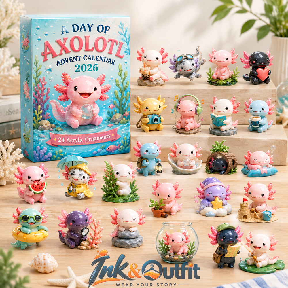 Axolotl Advent Calendar Calendar