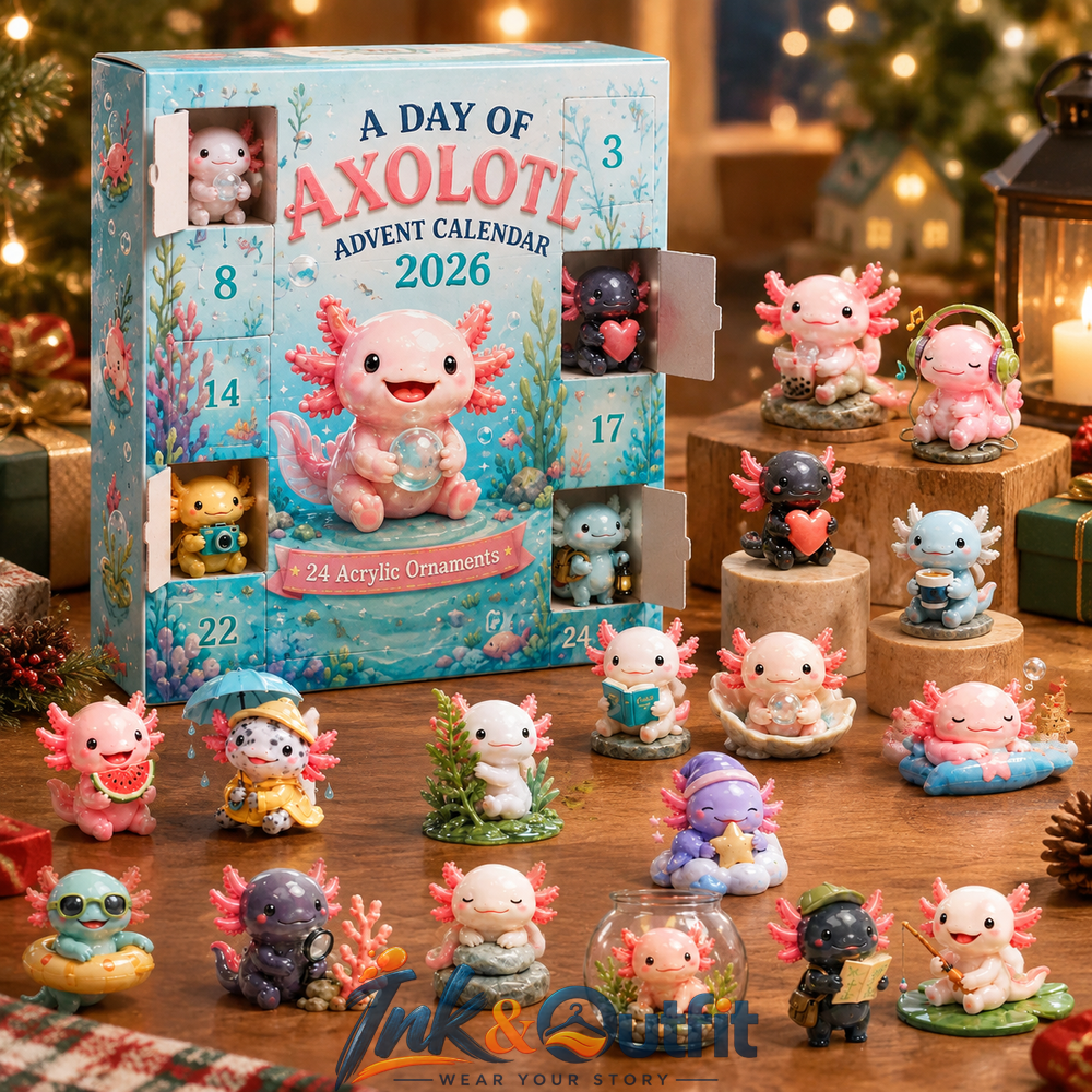Axolotl Advent Calendar Calendar