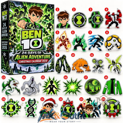 BEN 10 Christmas Advent Calendar 2026
