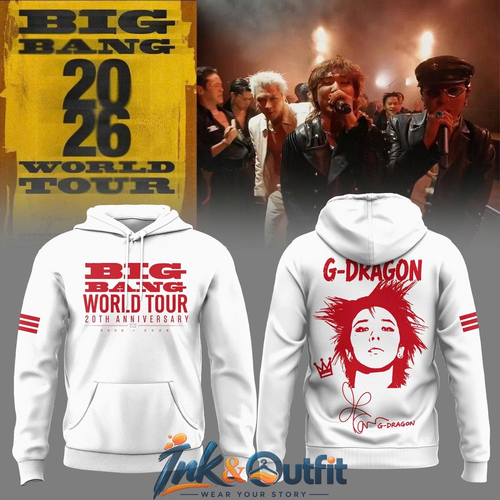 BIGBANG 20th Anniversary World Tour Hoodie