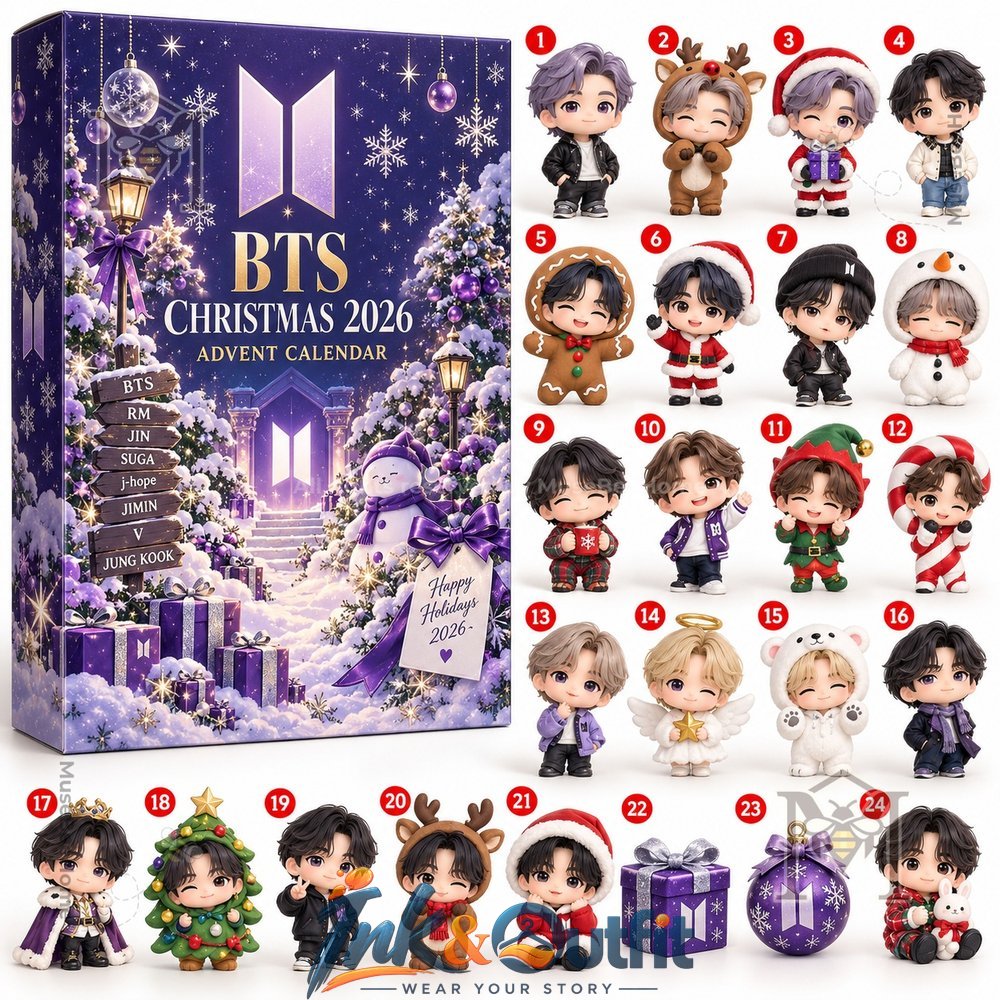 BTS Christmas Collectible Advent Calendar 2026