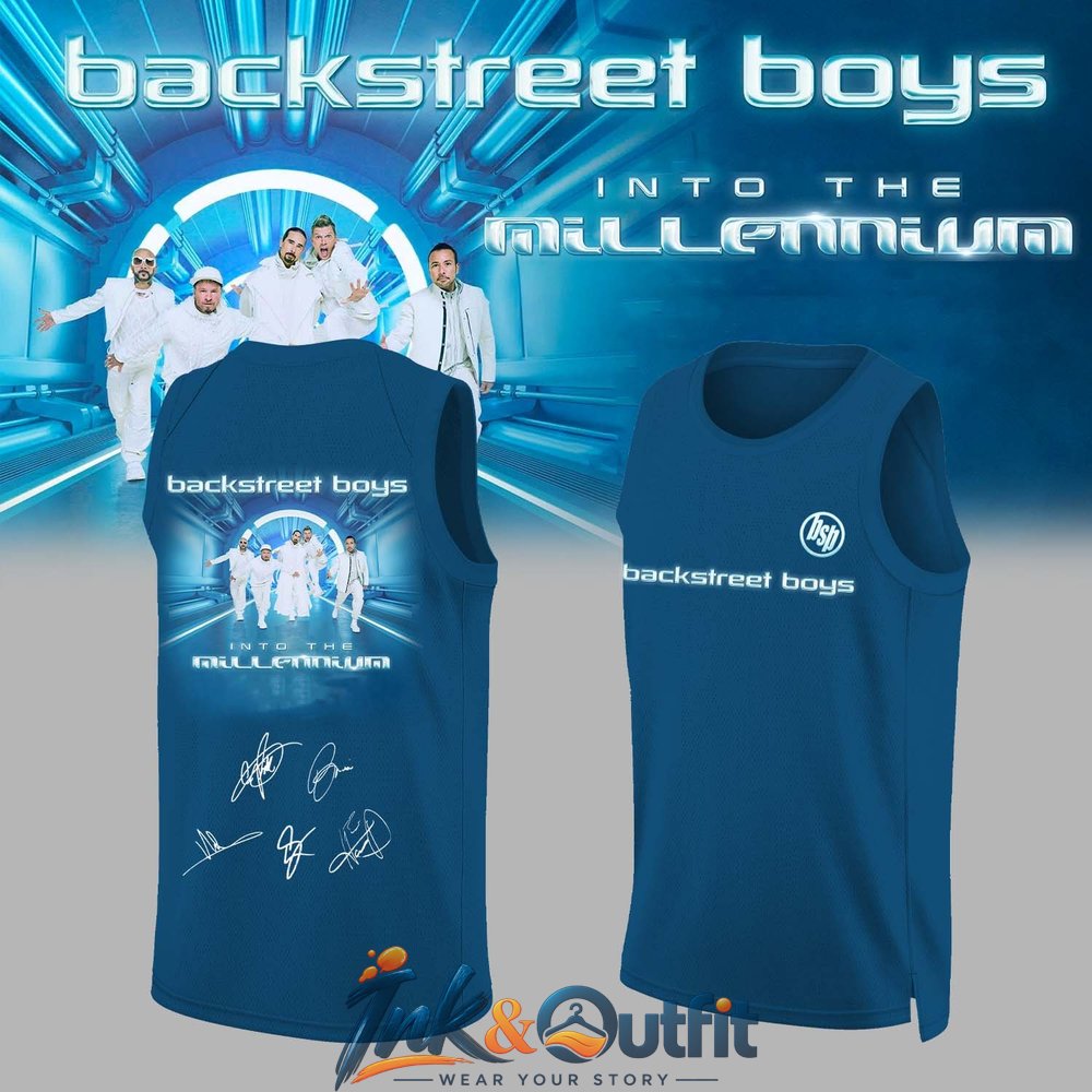 Backstreet Boys Into The Millennium Basketball Jersey