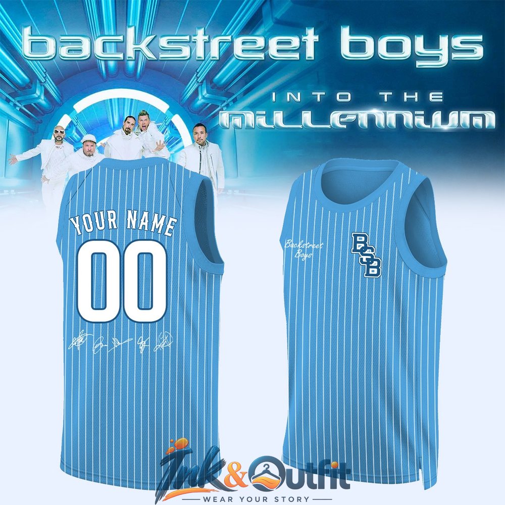Backstreet Boys Into The Millennium Basketball Jersey