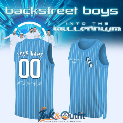 Backstreet Boys Into The Millennium Basketball Jersey