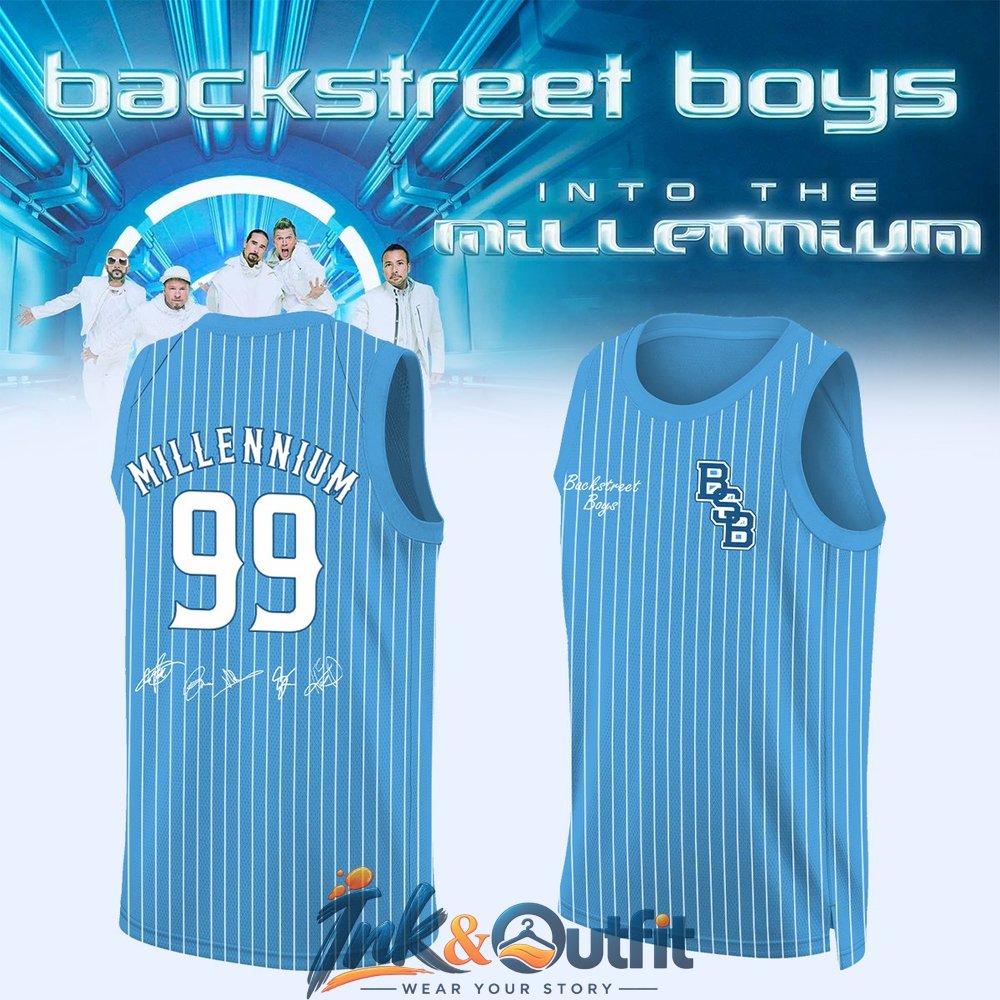 Backstreet Boys Into The Millennium Basketball Jersey