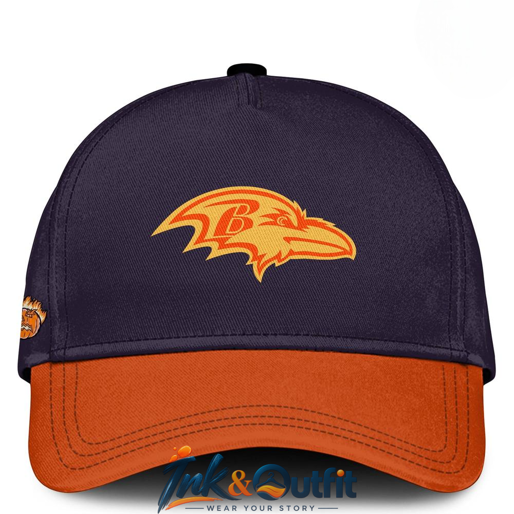 Baltimore Ravens Halloween Custom Cap