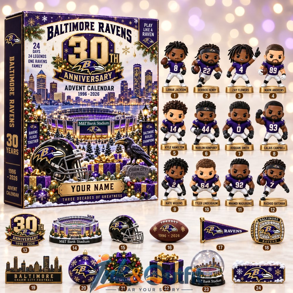 Baltimore Ravens x 30th Anniversary Advent Calendar 2026