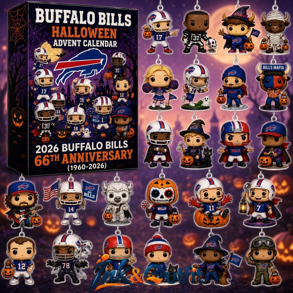 Bills Mafia Halloween Advent Calendar for Football Fans