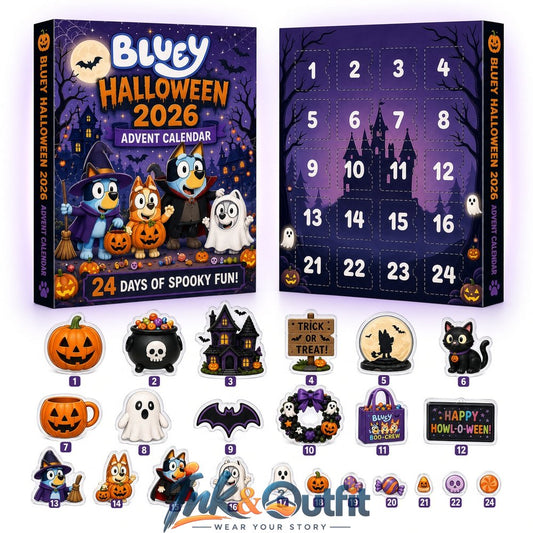 Bluey Halloween 2026 Advent Calendar