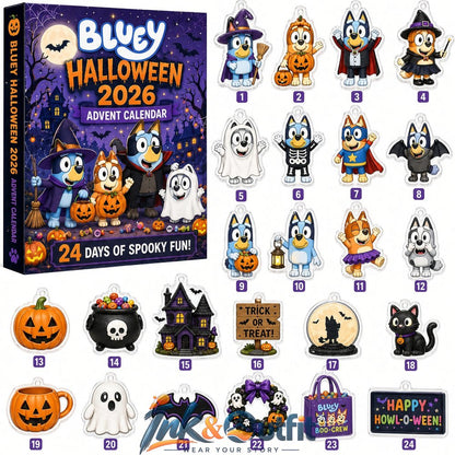 Bluey Halloween 2026 Advent Calendar