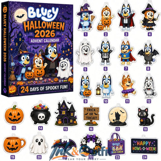 Bluey Halloween 2026 Advent Calendar