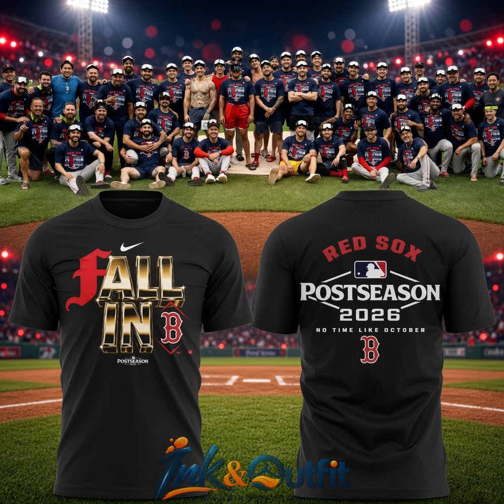 Boston Red Sox 2026 Postseason T-Shirt