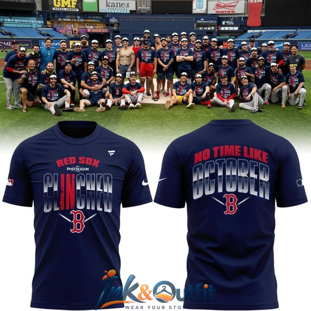 Boston Red Sox Postseason 2026 T-Shirt