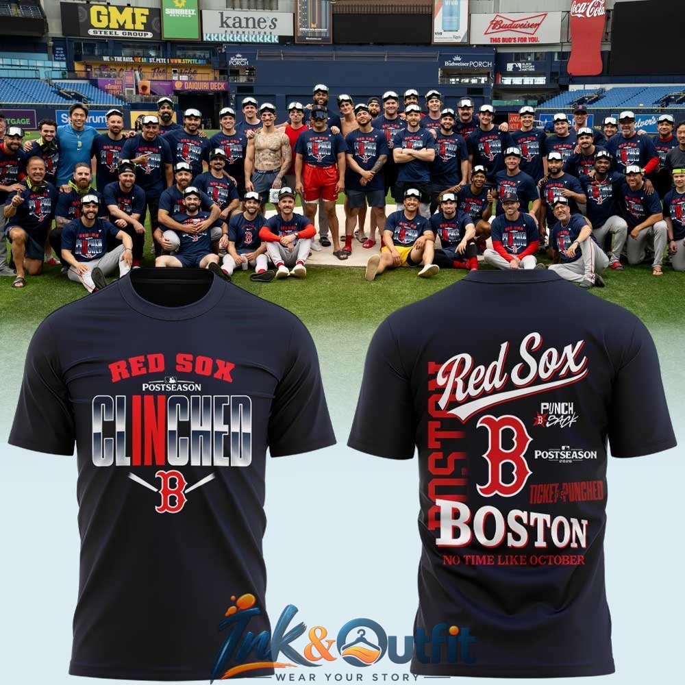 Boston Red Sox Postseason 2026 T-Shirt