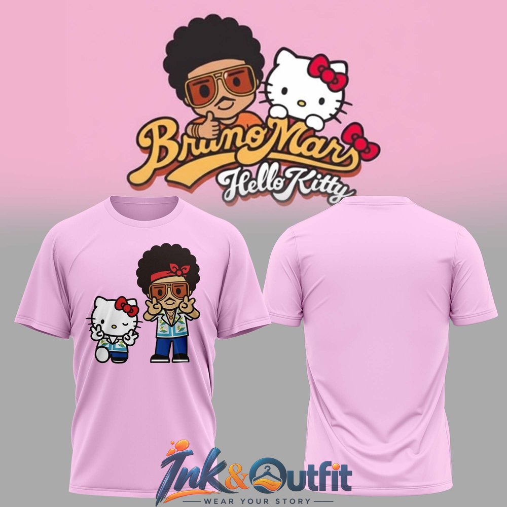 Bruno Mars Hello Kitty T Shirt Collection