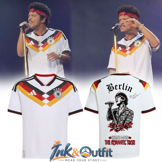 Bruno Mars Olympiastadion Berlin Soccer Jersey