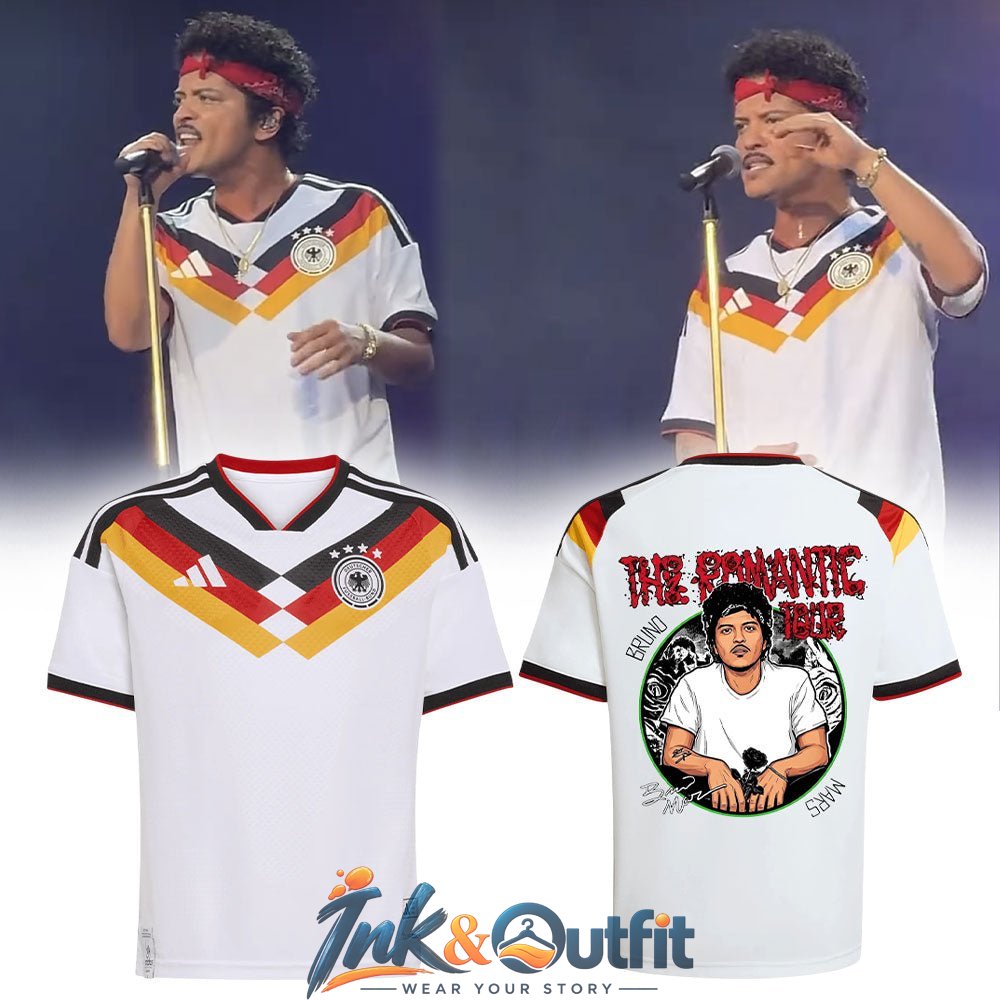 Bruno Mars Olympiastadion Berlin Soccer Jersey
