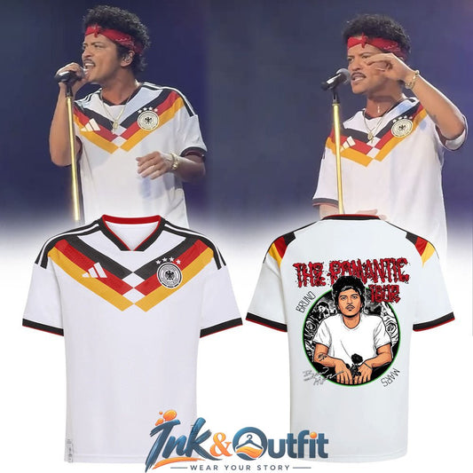 Bruno Mars Olympiastadion Berlin Soccer Jersey