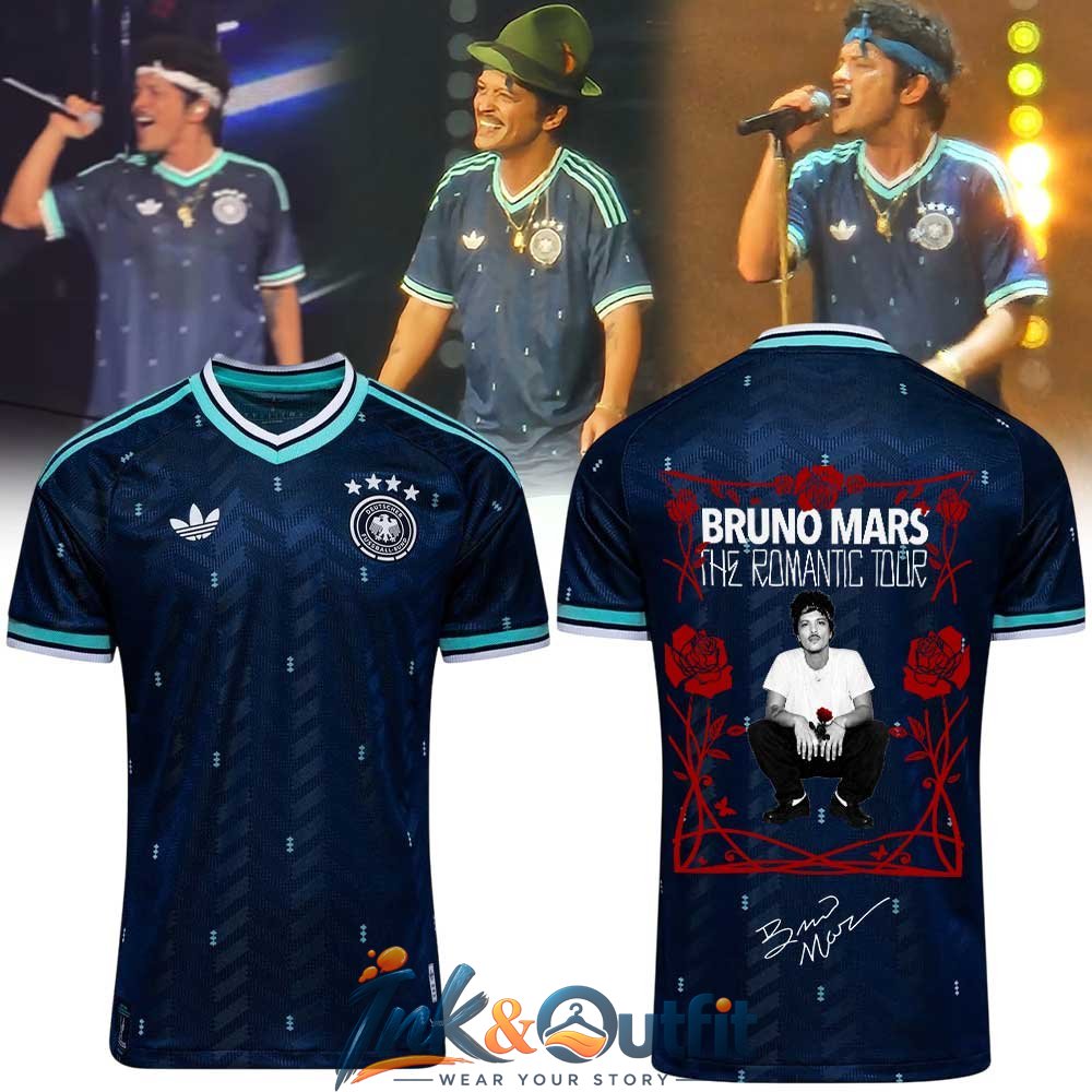 Bruno Mars Olympiastadion Berlin Soccer Jersey