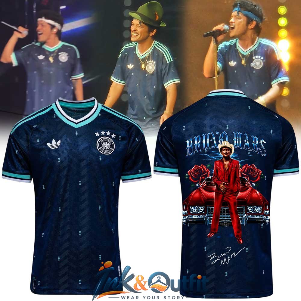 Bruno Mars Olympiastadion Berlin Soccer Jersey