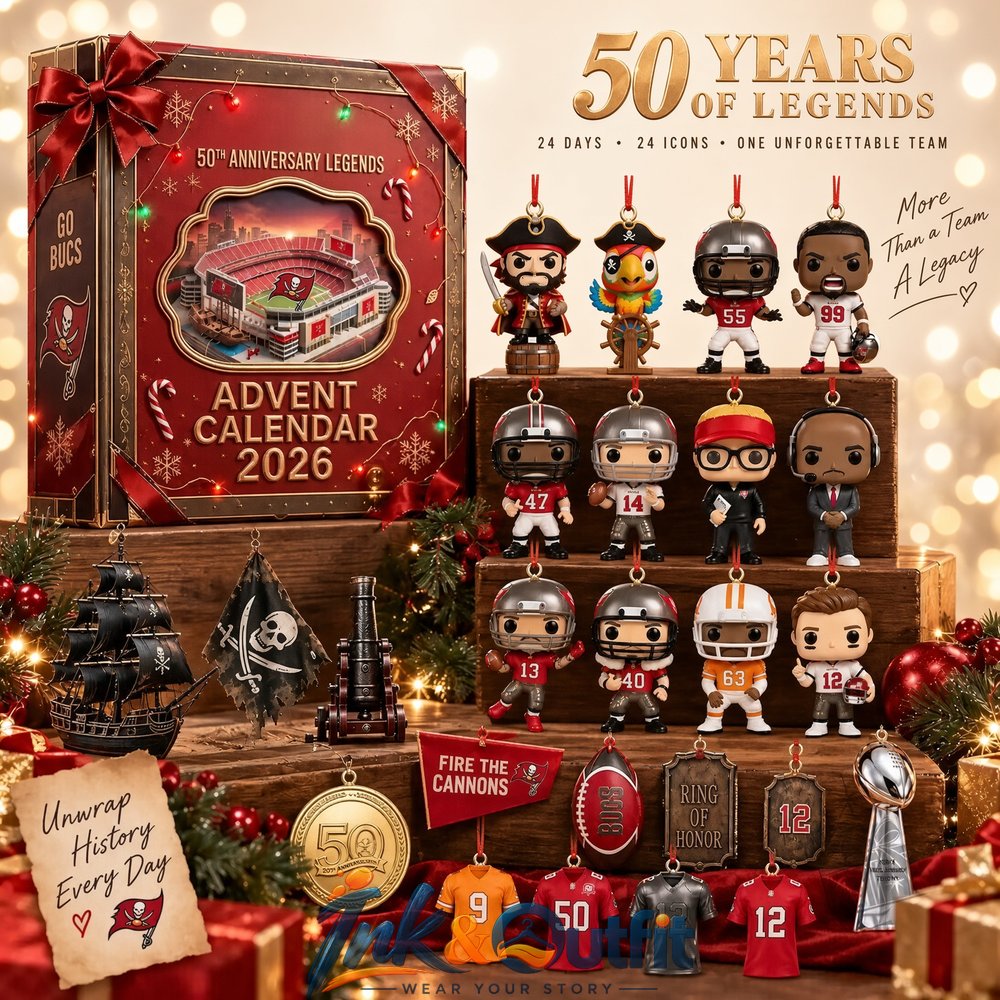 Buccaneers 50 Years of Legends Holiday Calendar