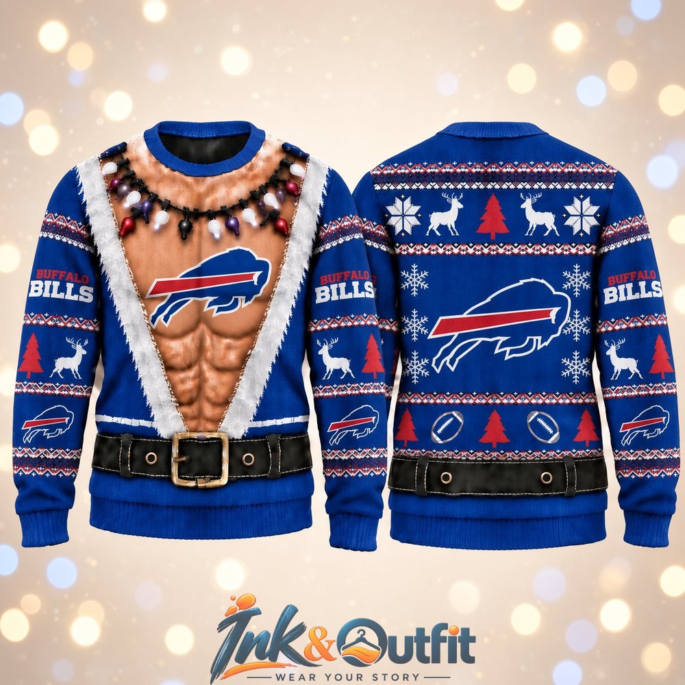 Buffalo Bills Funny Body Ugly Christmas Sweater