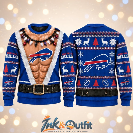 Buffalo Bills Funny Body Ugly Christmas Sweater