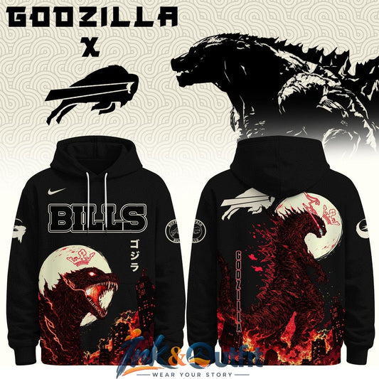 Buffalo Bills Godzilla Hoodie