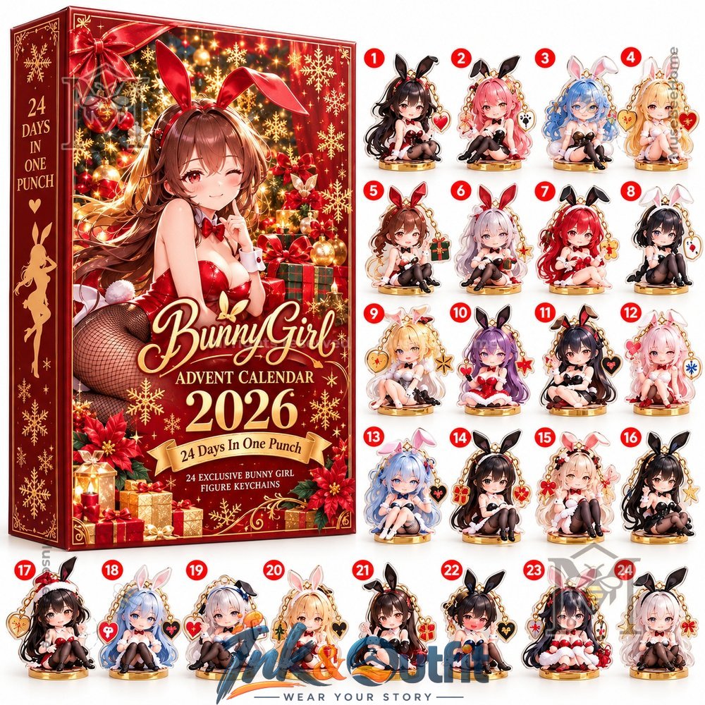 Bunny Girl 2026 Holiday Advent Calendar Calendar