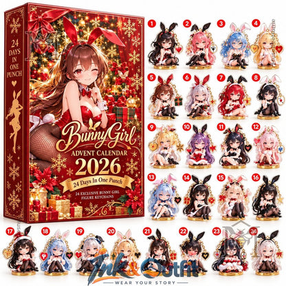 Bunny Girl 2026 Holiday Advent Calendar Calendar