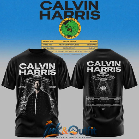 Calvin Harris Australia Tour 2027 T-Shirt