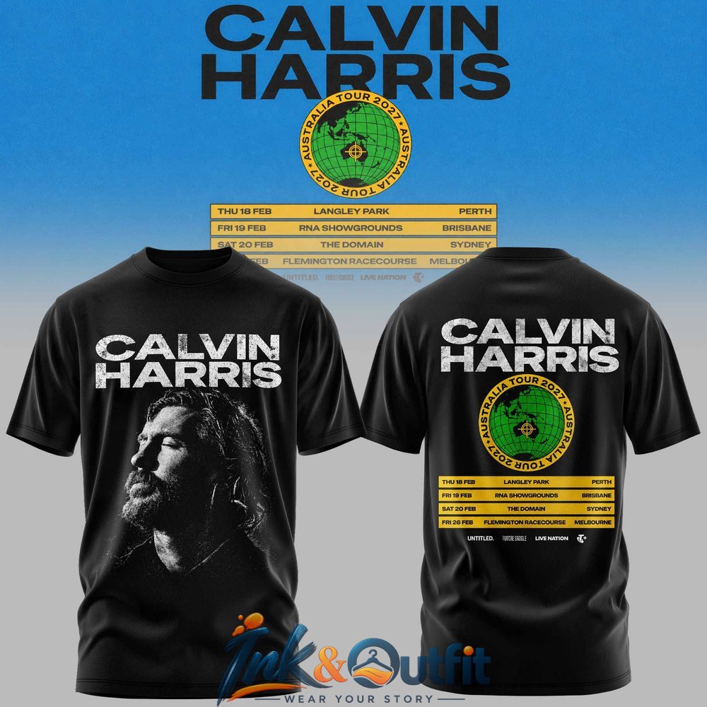 Calvin Harris Australia Tour 2027 T-Shirt
