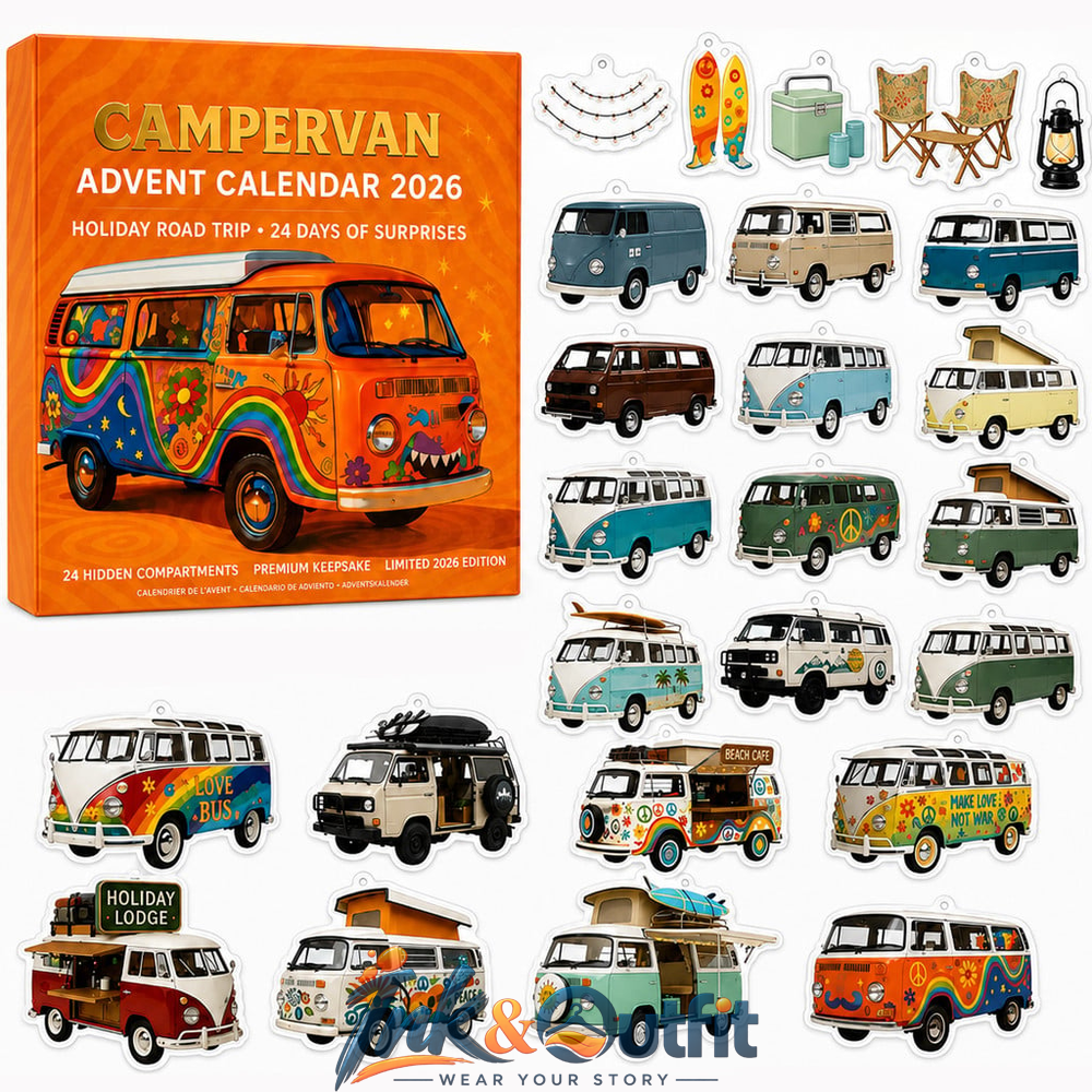 Campervan Advent Calendar 2026 Travel Gift