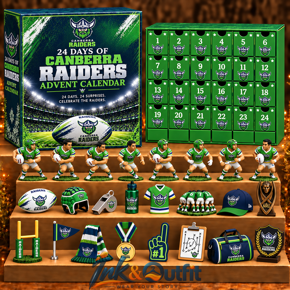 Canberra Raiders Personalized Advent Calendar Calendar