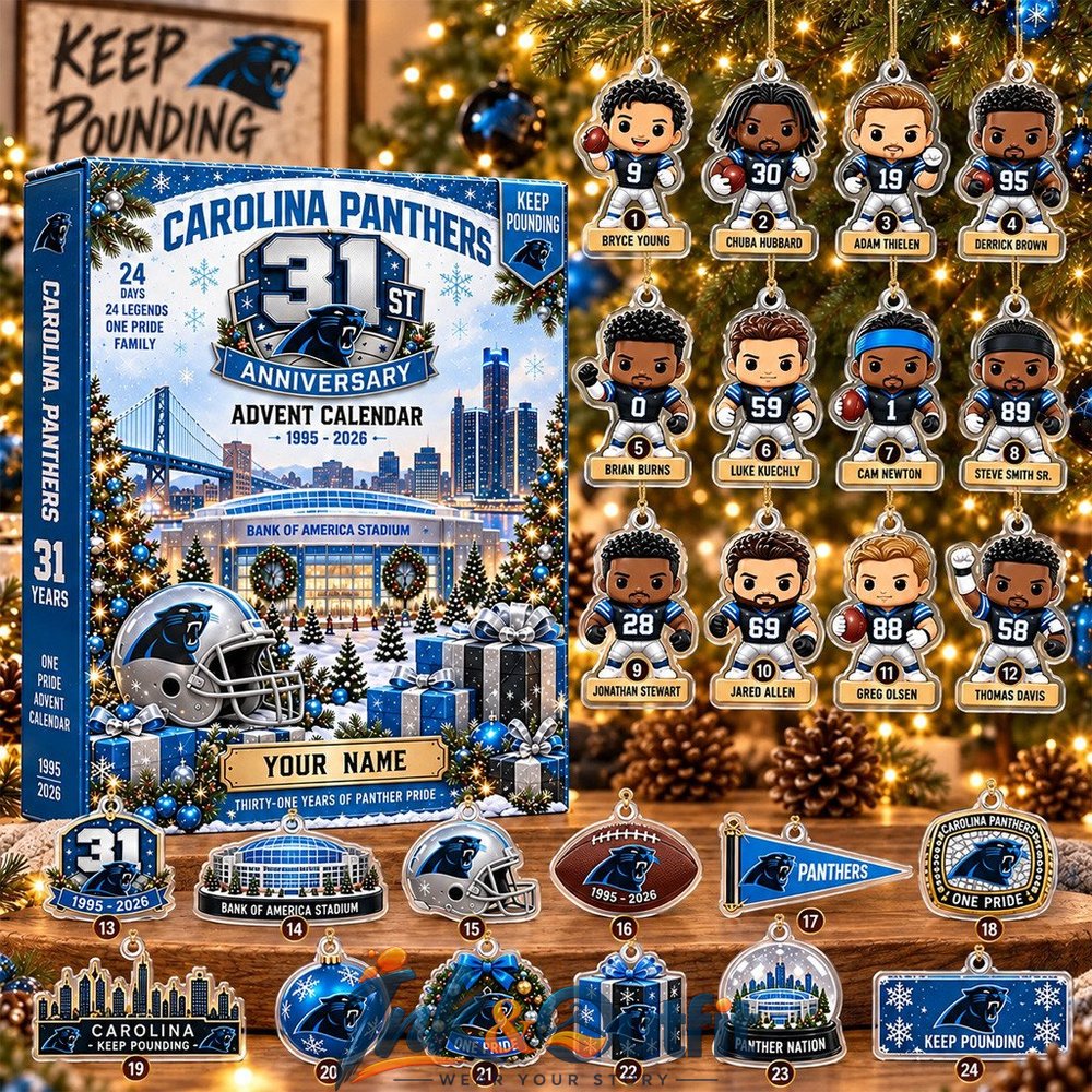 Carolina Panthers Anniversary Advent Calendar 2026
